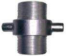 Aluminium Male BSPP x Male BSPP Fixed Adaptor